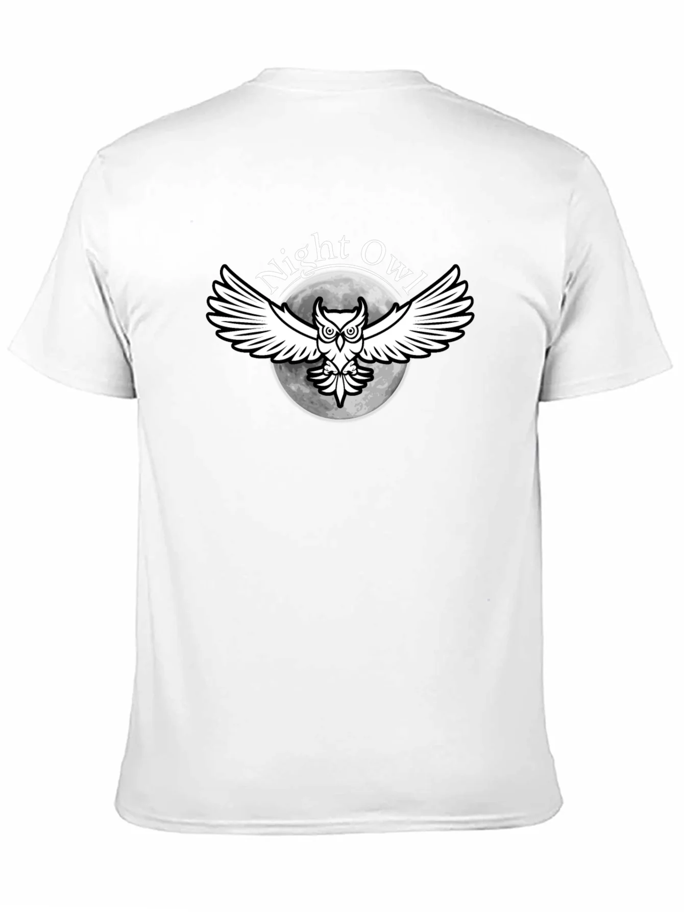 Night Owl Graphic T-Shirt - Black