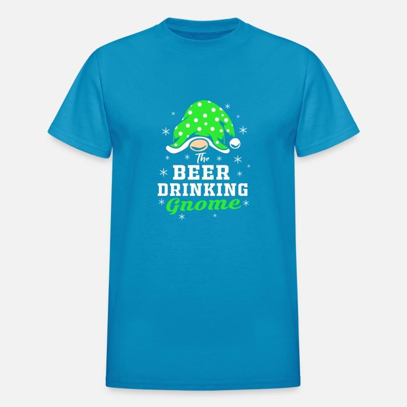 Gnome Beer Drinking Matching Family Christmas Elf