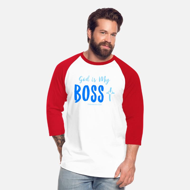 God is my boss, Colossians 3:23, Christian Message