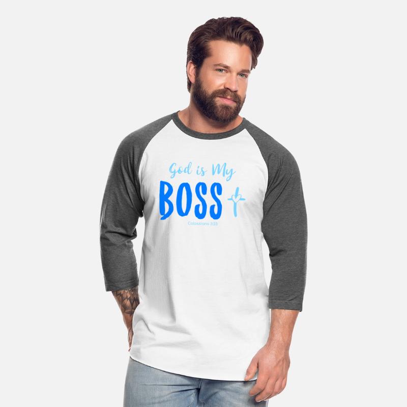 God is my boss, Colossians 3:23, Christian Message