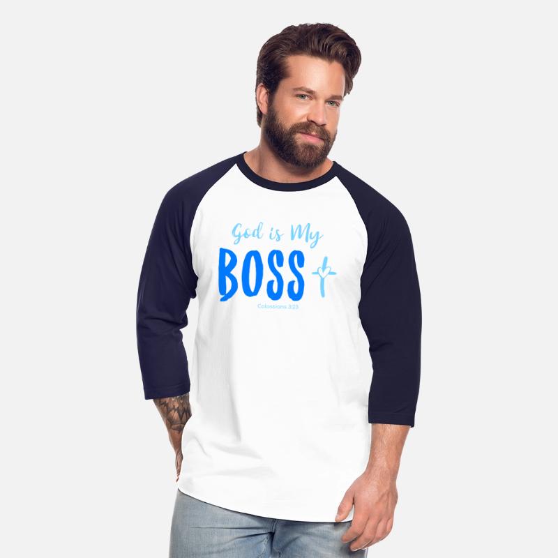 God is my boss, Colossians 3:23, Christian Message