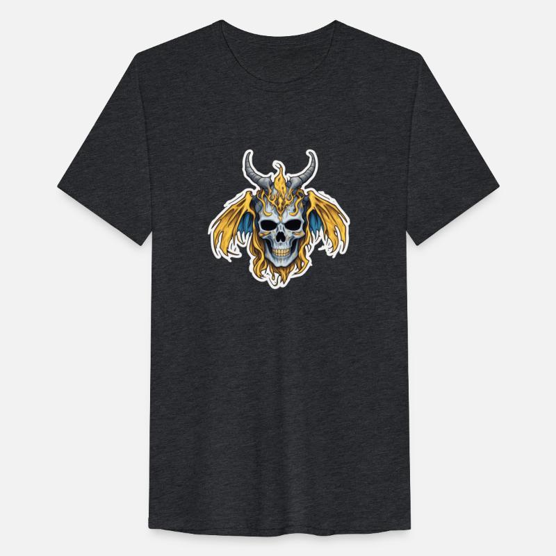 Golden Ascendant: Horned Skull