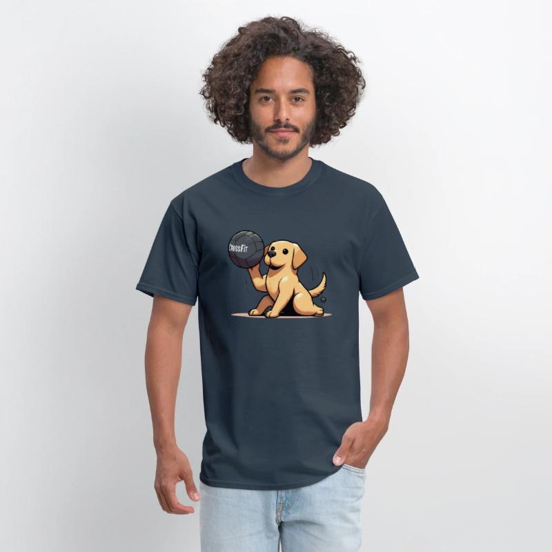 Golden Retriever CrossFit: Wall Ball Wonders