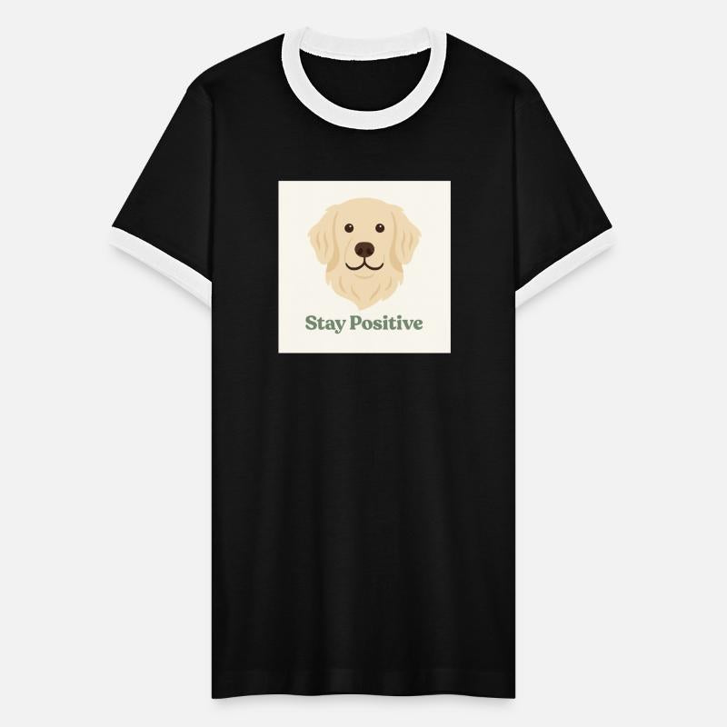 Golden Retriever Stay Positive T-Shirt