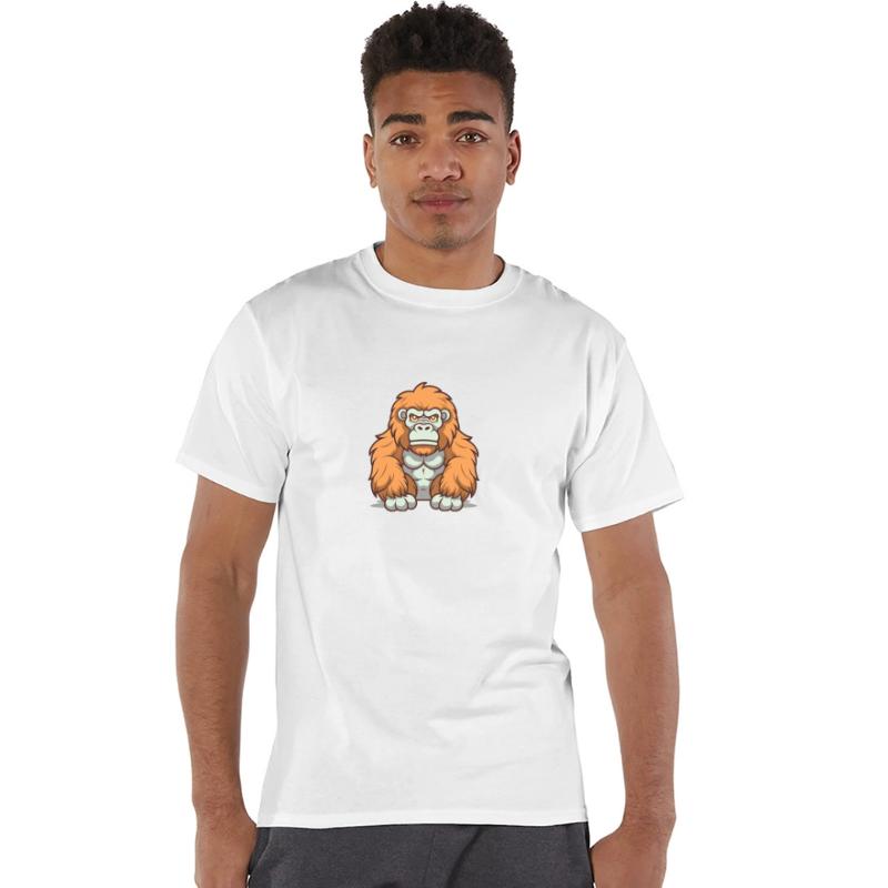 Gorilla Kawaii Style in Happy Hues