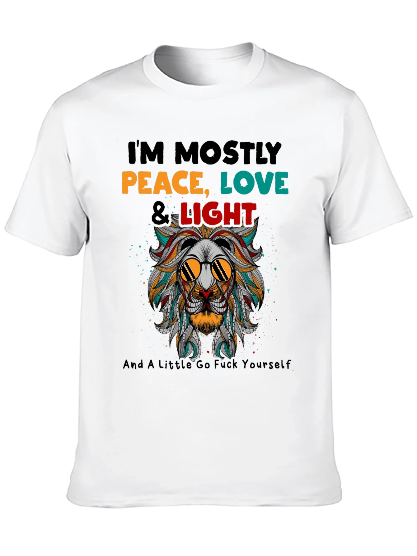 Peace Love & Light Graphic T-Shirt
