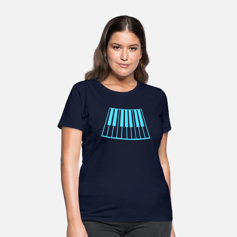 Grand Piano Organ Synthesizer Keyboard Music Logo