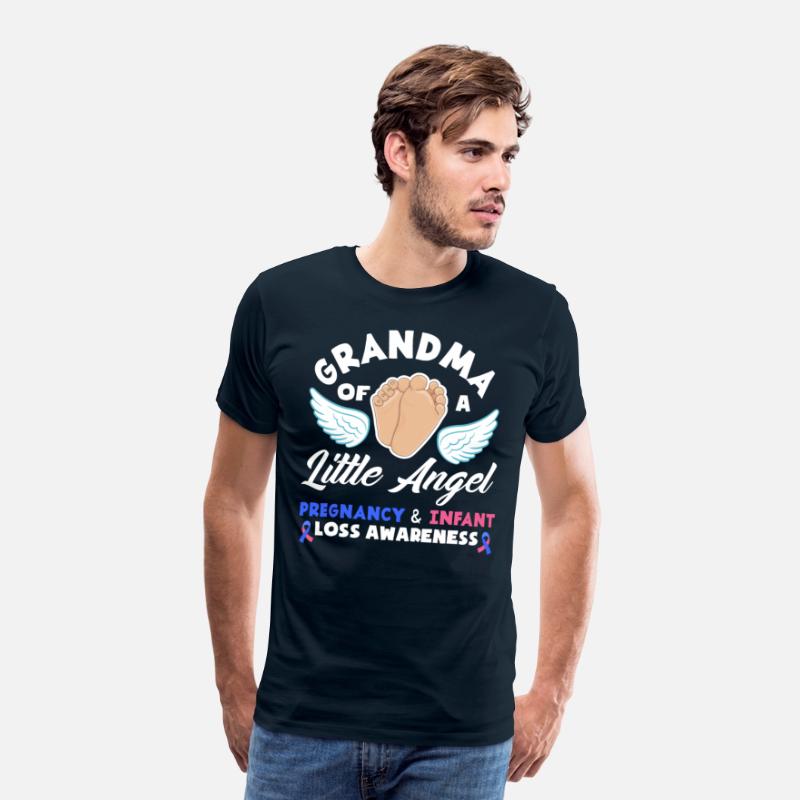 Grandma Blue Pink Pregnancy Infant Loss Awareness