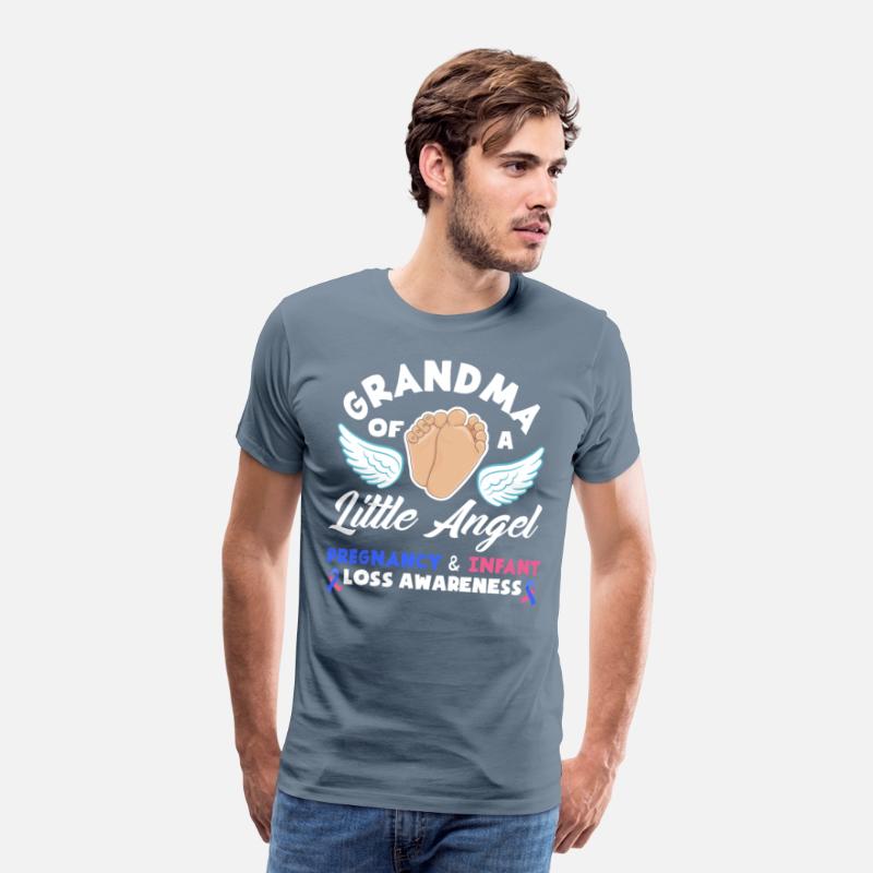 Grandma Blue Pink Pregnancy Infant Loss Awareness