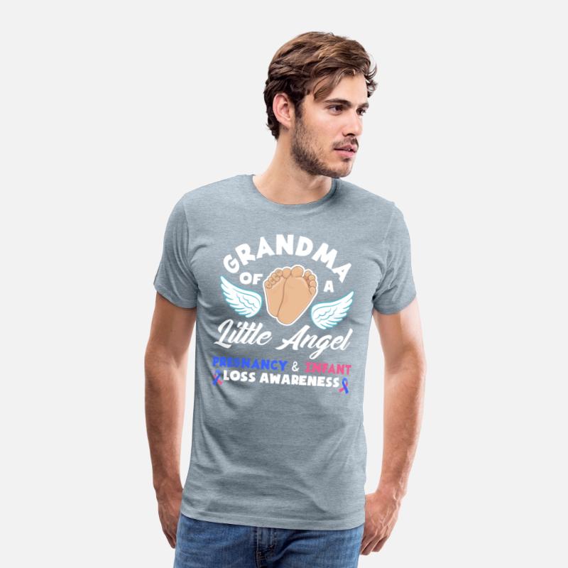 Grandma Blue Pink Pregnancy Infant Loss Awareness