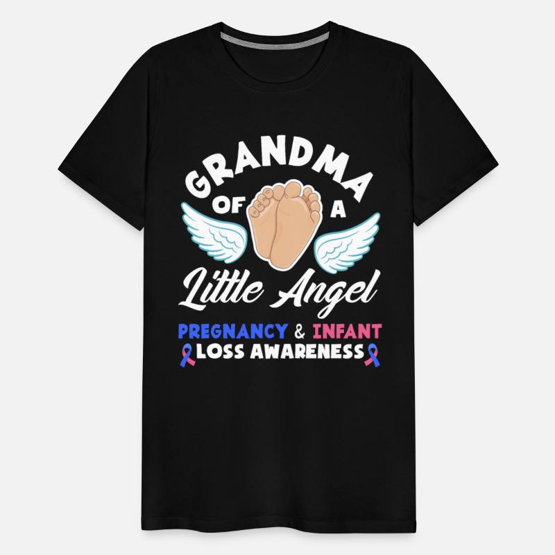 Grandma Blue Pink Pregnancy Infant Loss Awareness