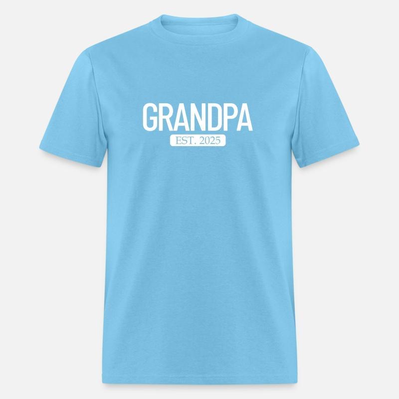 Grandpa Est. 2025 New Grandparent Men's Grandpa