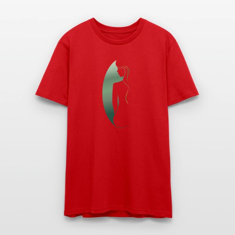 Green Female Silhouette – Stylish & Harmonious