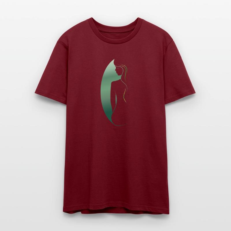 Green Female Silhouette – Stylish & Harmonious