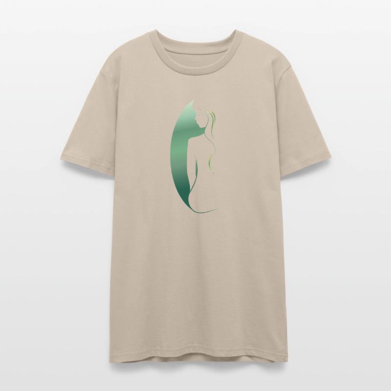 Green Female Silhouette – Stylish & Harmonious