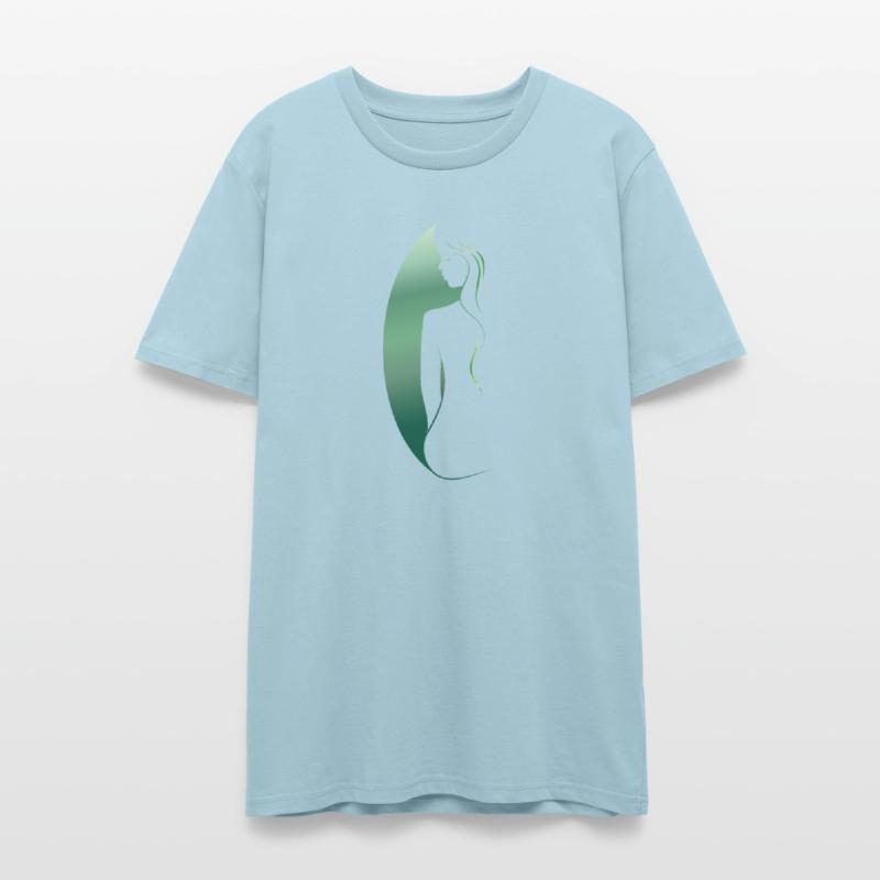 Green Female Silhouette – Stylish & Harmonious