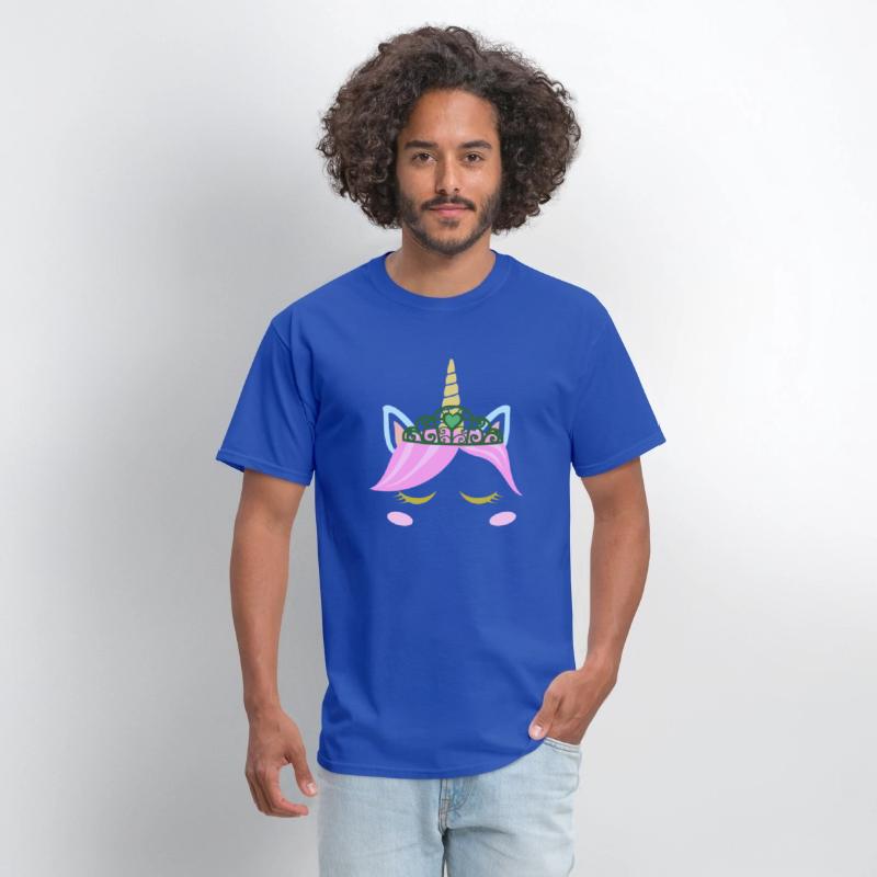 Green Shamrocks Irish Cute Unicorn Girls St Patric