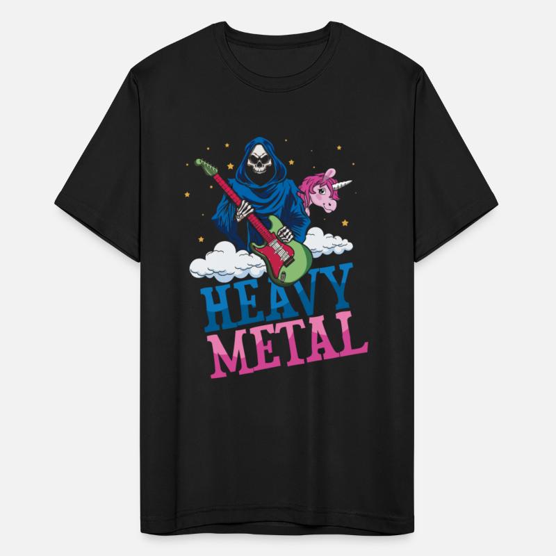 Grim Bone Unicorn Rainbow Metal Music Heavy Rock