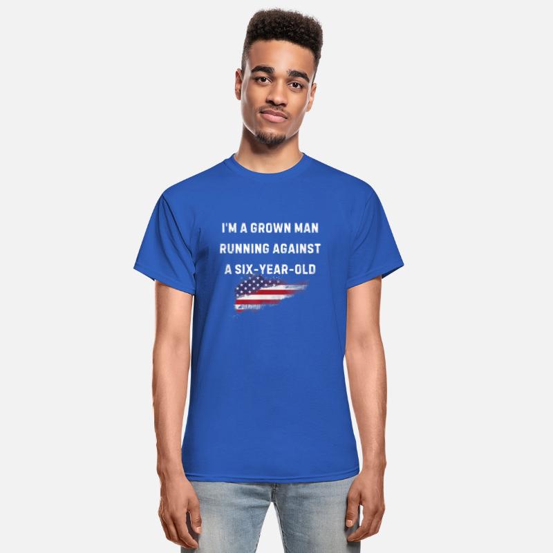 GROWN MAN RUNNING AGAINST SIX YEAR OLD