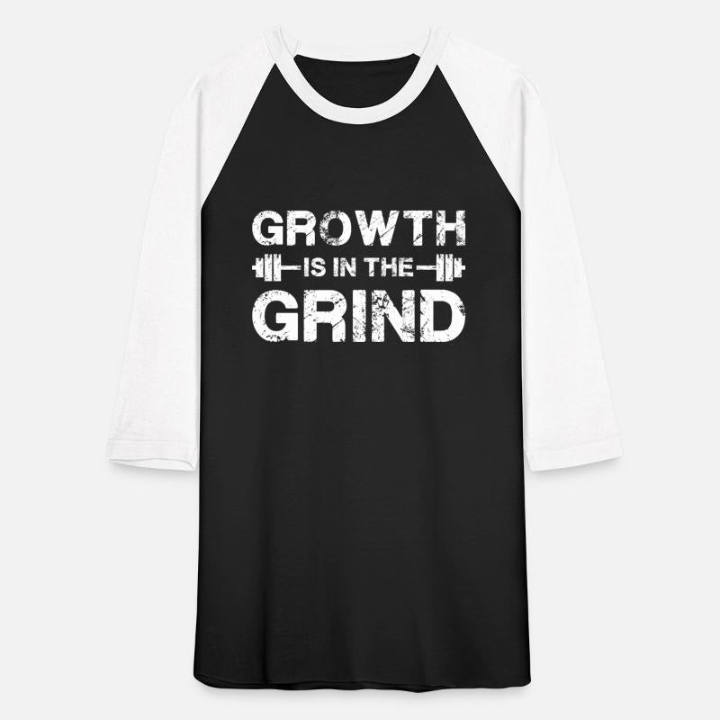 growth is in the grind DB WHITE