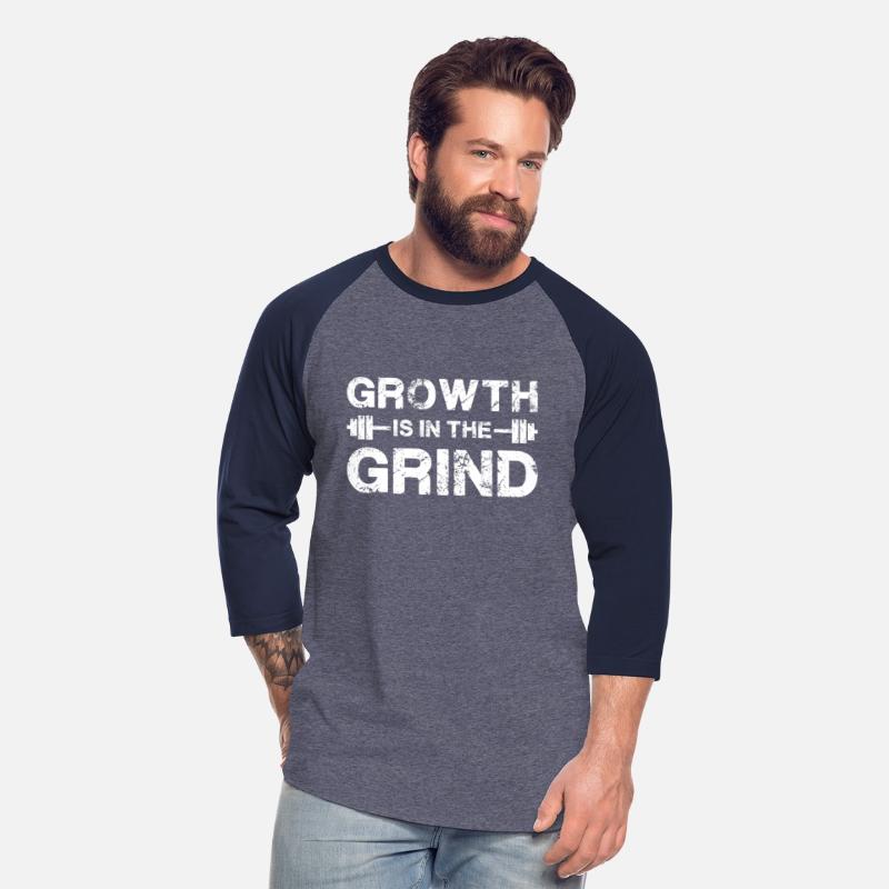 growth is in the grind DB WHITE