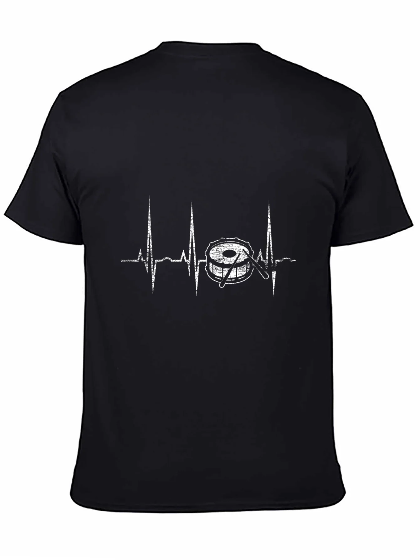 Drum Heartbeat T-Shirt - Music Lover Tee