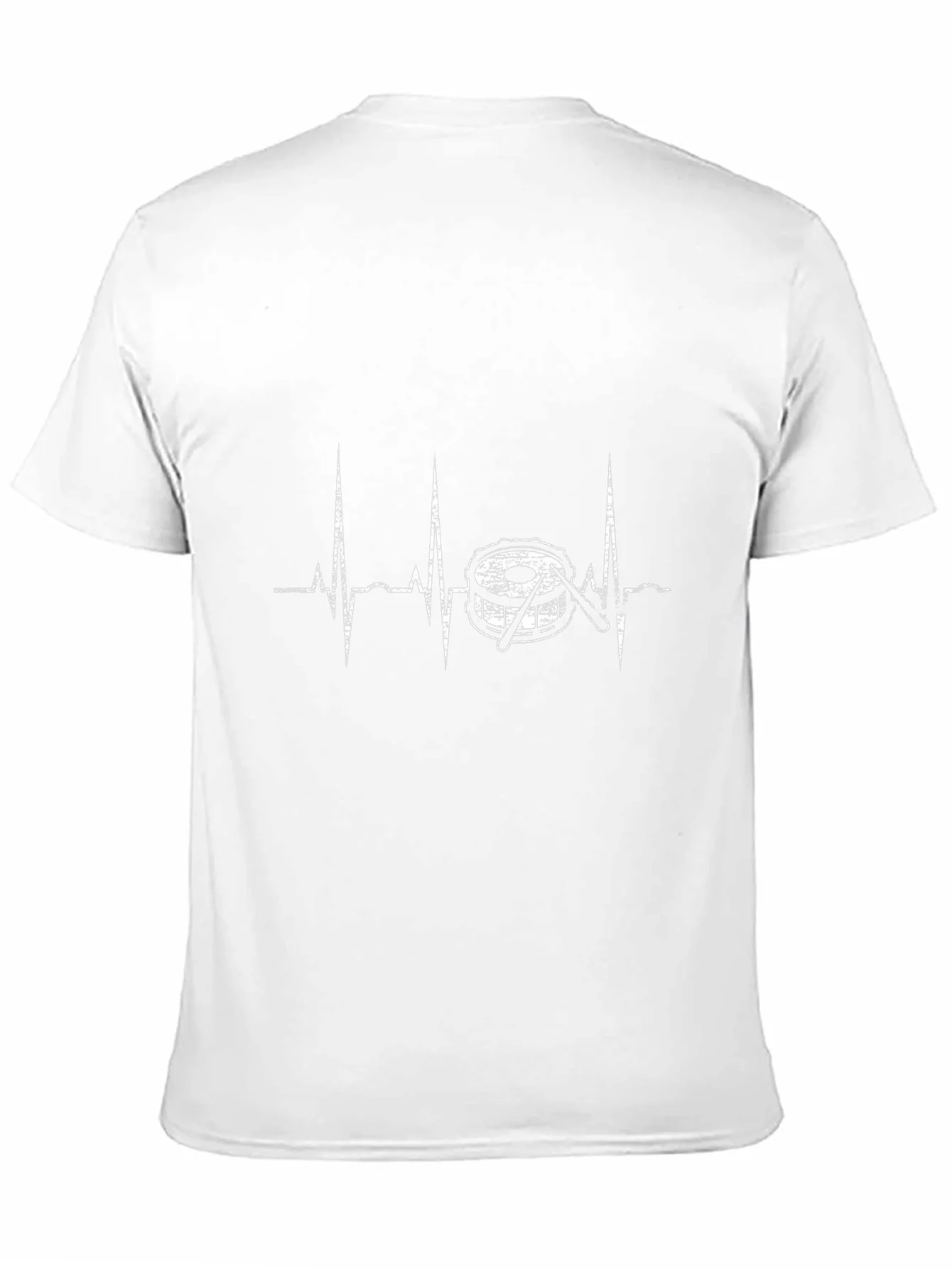 Drum Heartbeat T-Shirt - Music Lover Tee