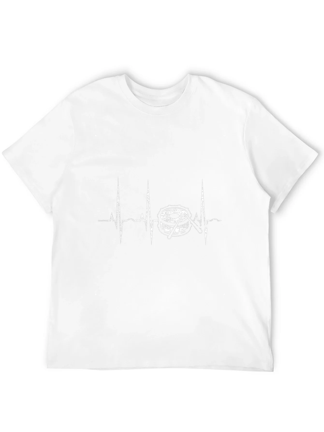 Drum Heartbeat T-Shirt - Music Lover Tee