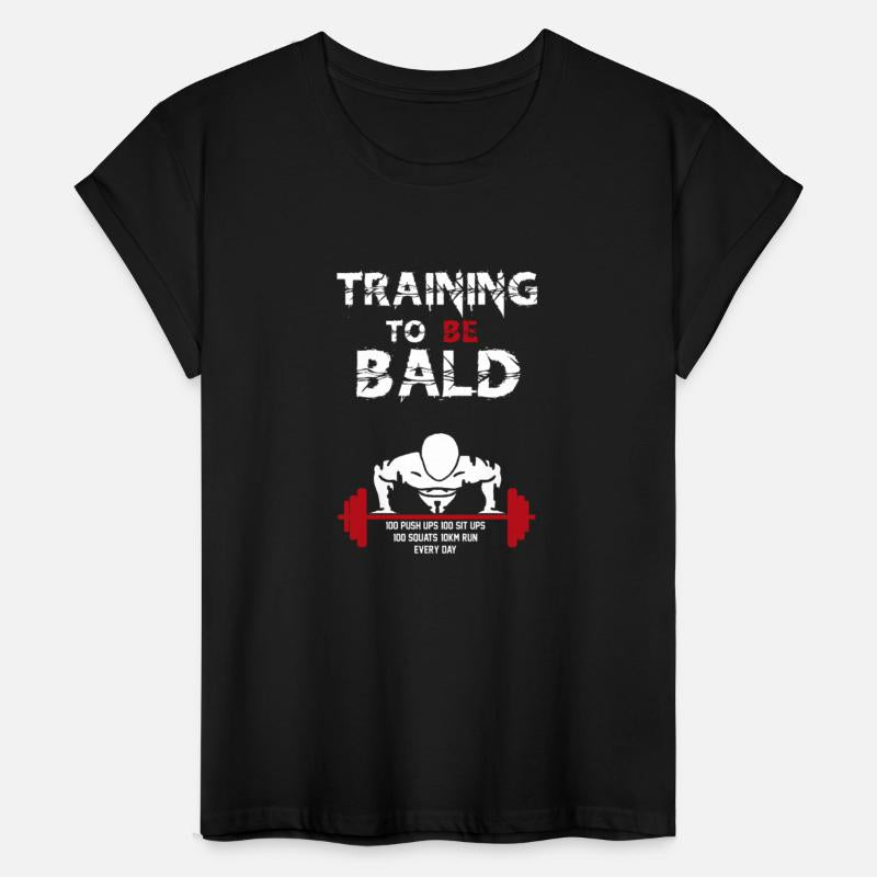 Gym - Training to be bald, push ups, sit up, squat