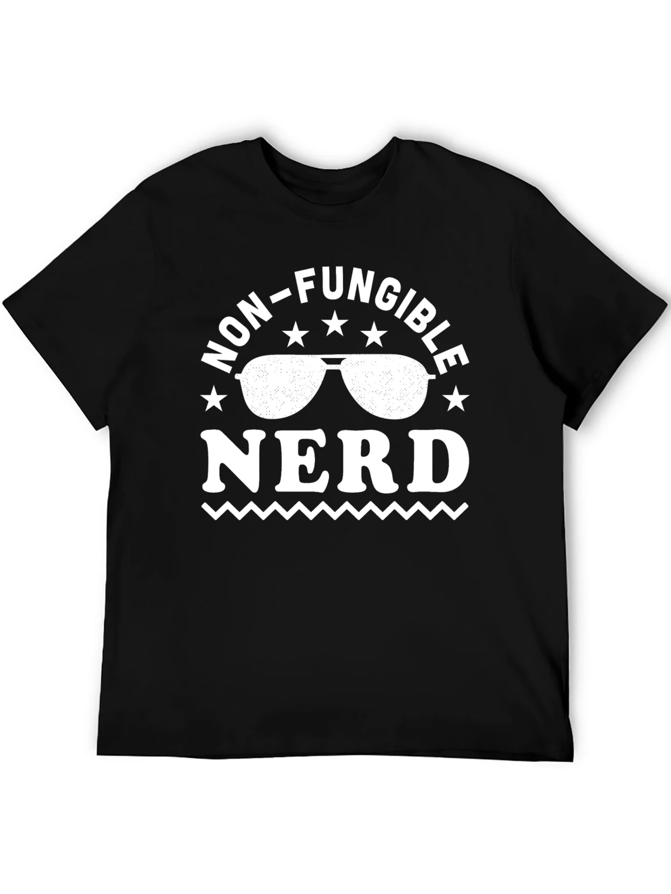 Non-Fungible Nerd Graphic T-Shirt