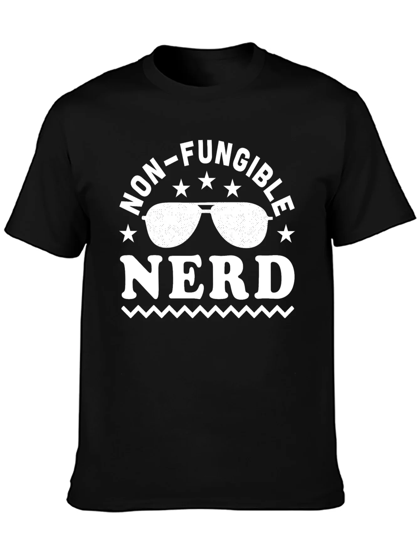 Non-Fungible Nerd Graphic T-Shirt