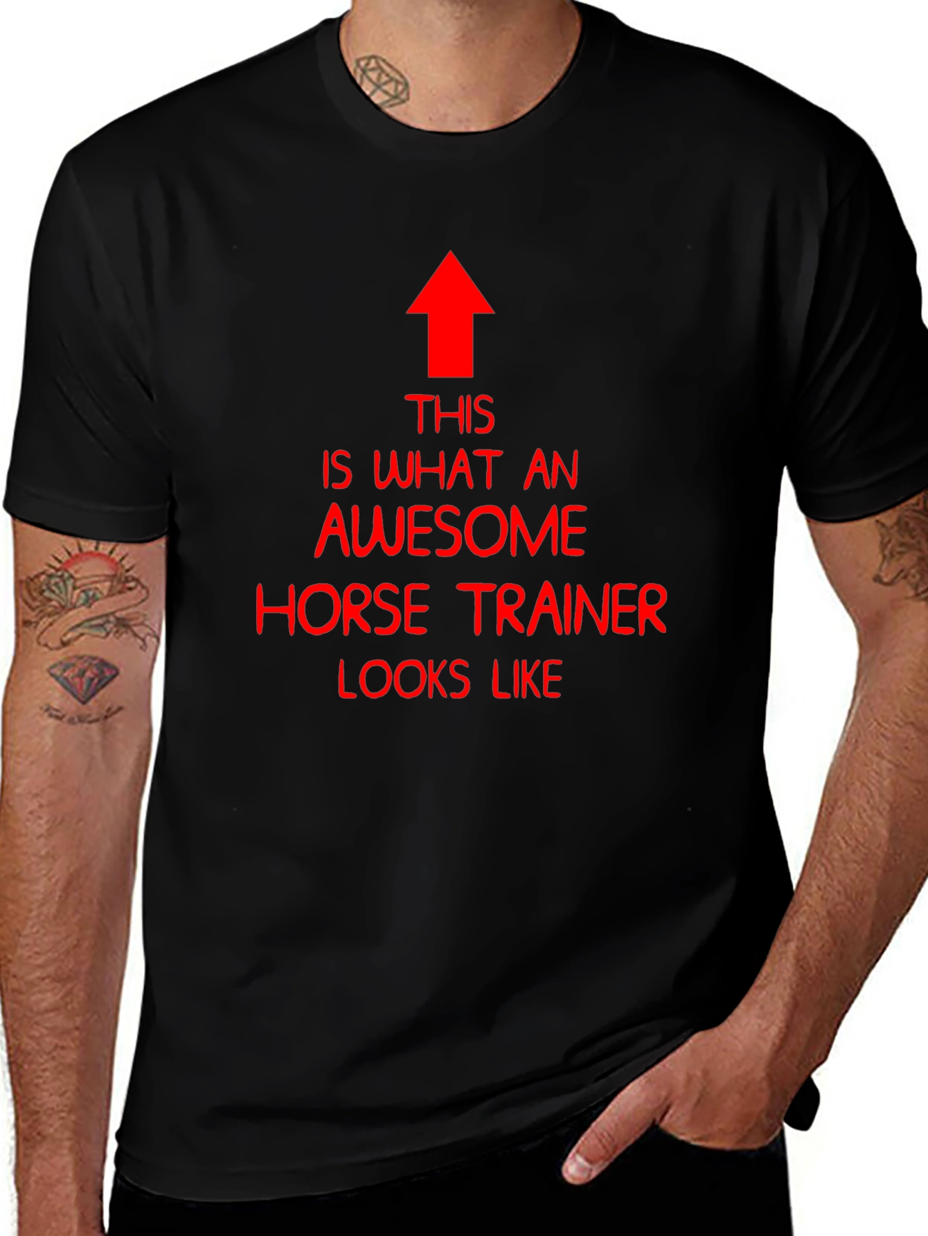 Awesome Horse Trainer T-Shirt - Unique Gift