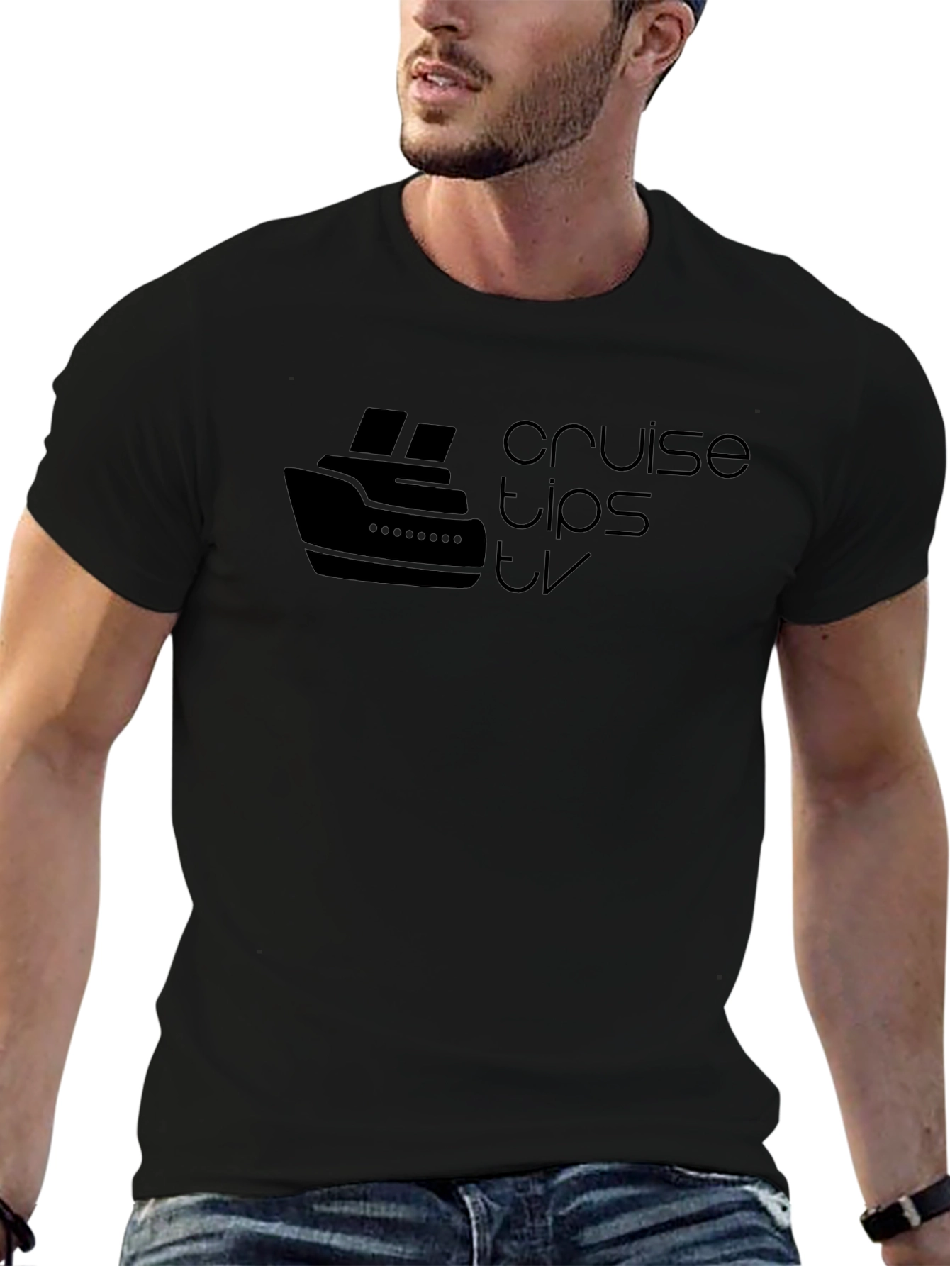 Cruise Tips TV Black T-Shirt