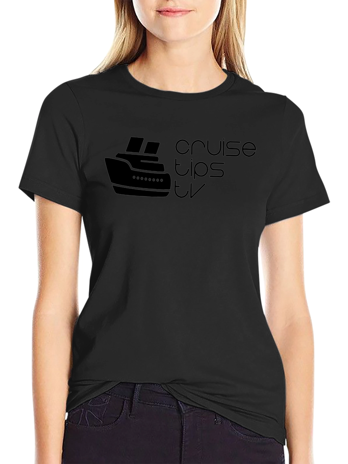 Cruise Tips TV Black T-Shirt