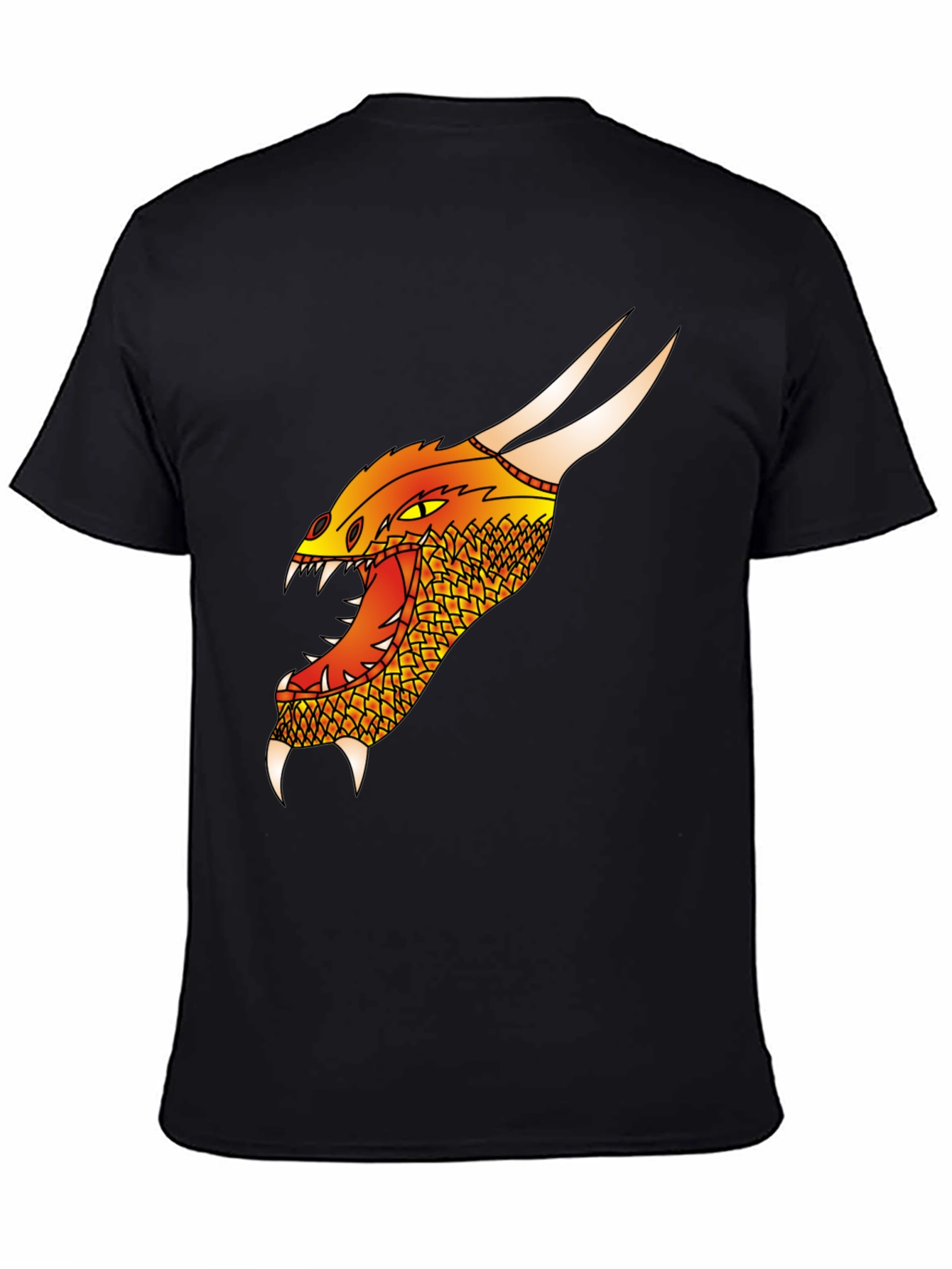Dragon Graphic Tee - Fierce Creature Design