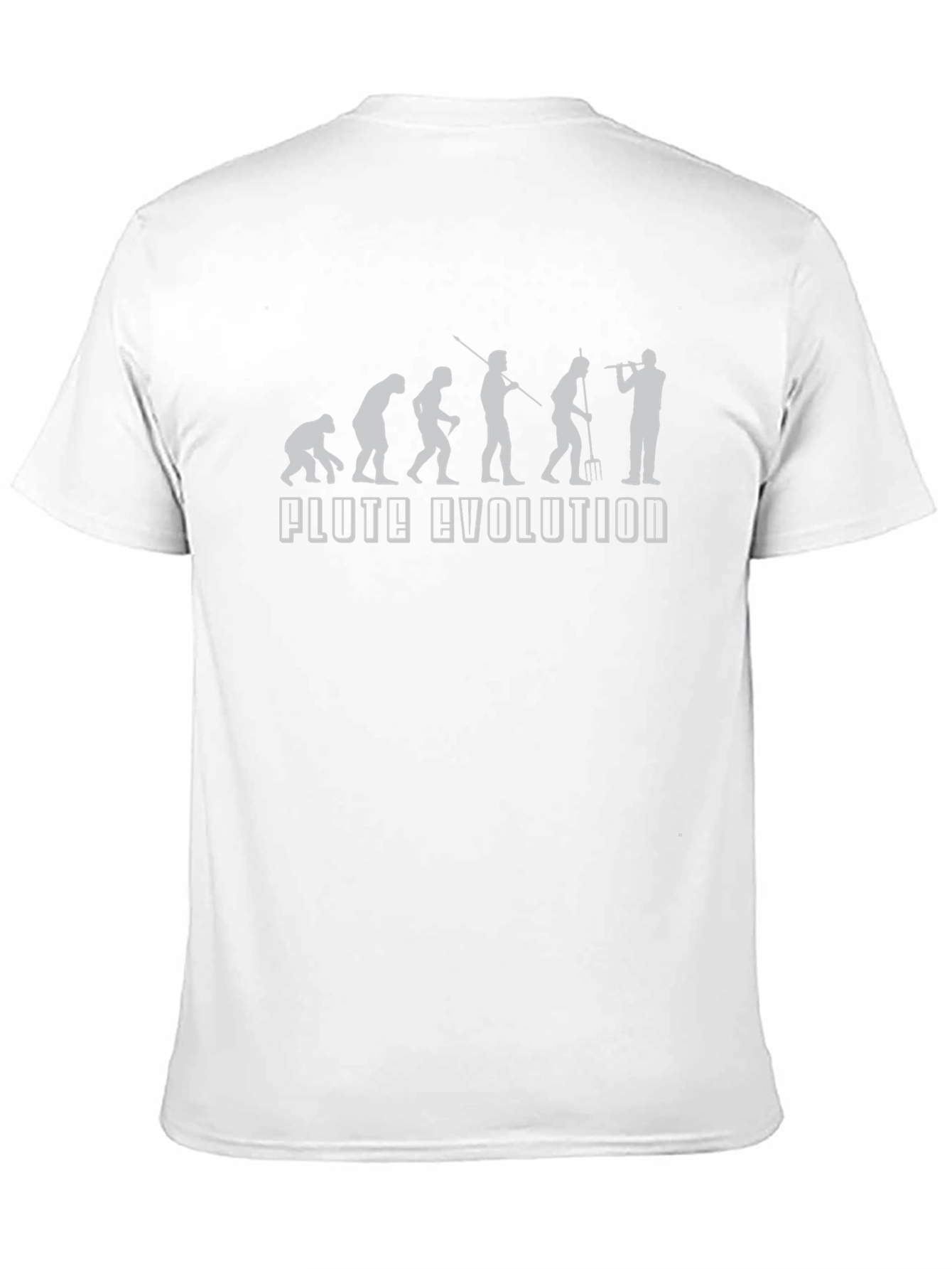 Flute Evolution Black Graphic T-Shirt