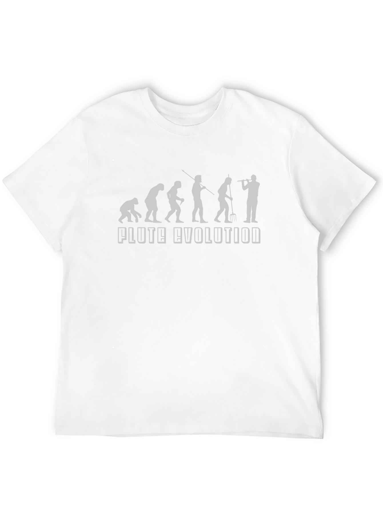 Flute Evolution Black Graphic T-Shirt