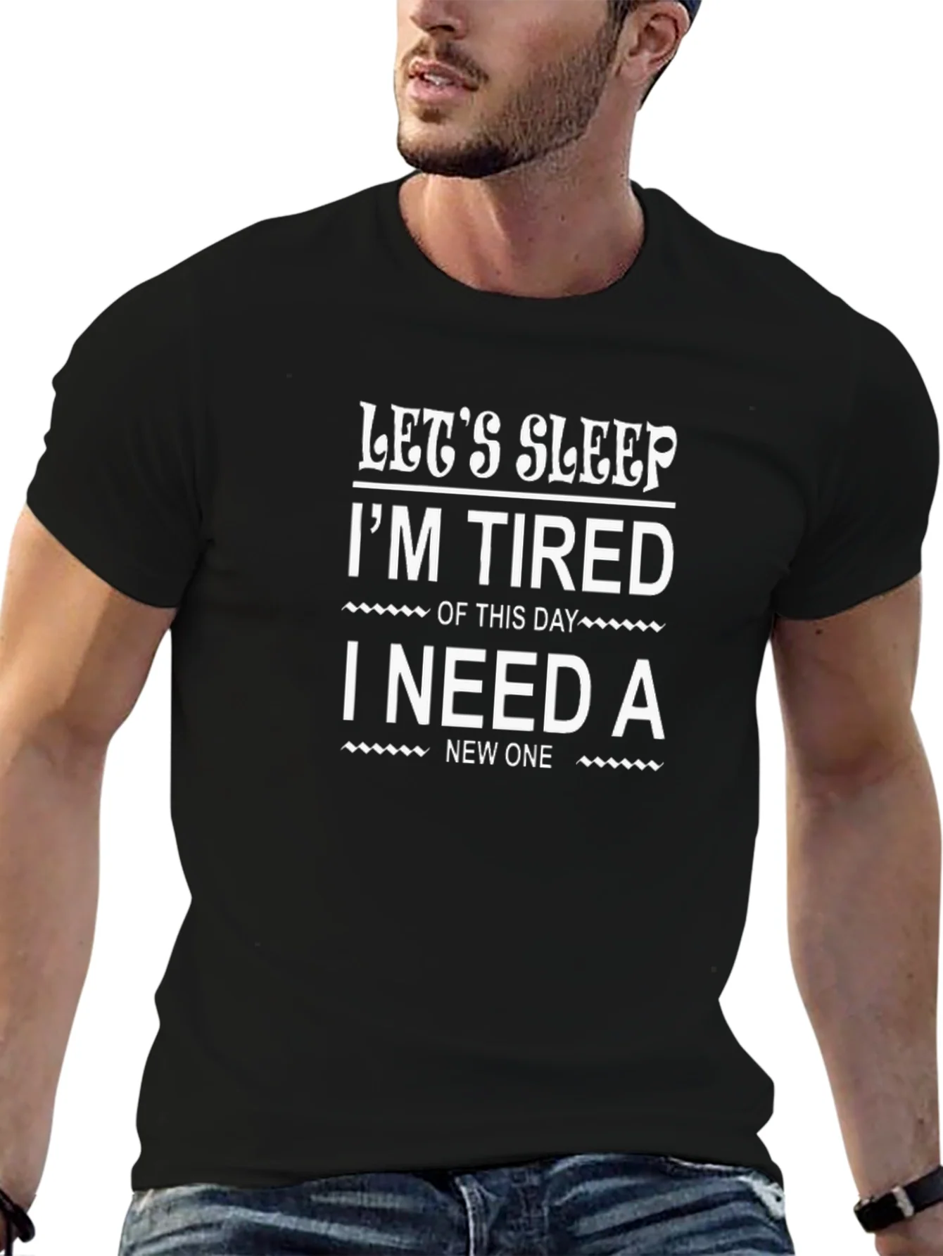 Lets Sleep Graphic Tee - Im Tired T-Shirt