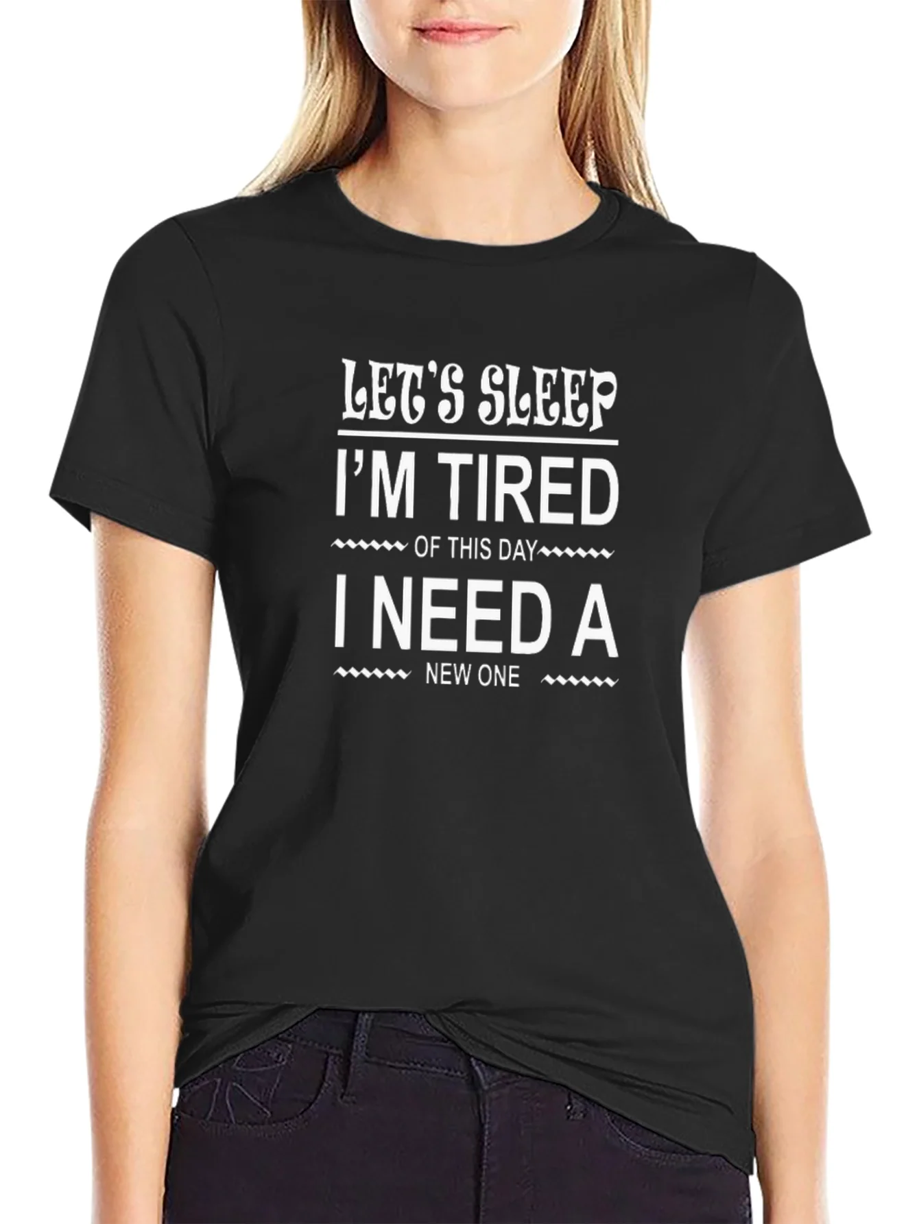 Lets Sleep Graphic Tee - Im Tired T-Shirt