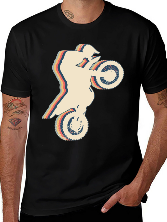Retro Motocross T-Shirt - Vintage Dirt Bike Design