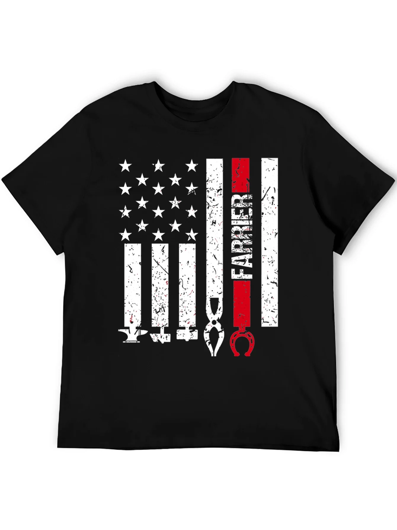 Farrier American Flag T-Shirt