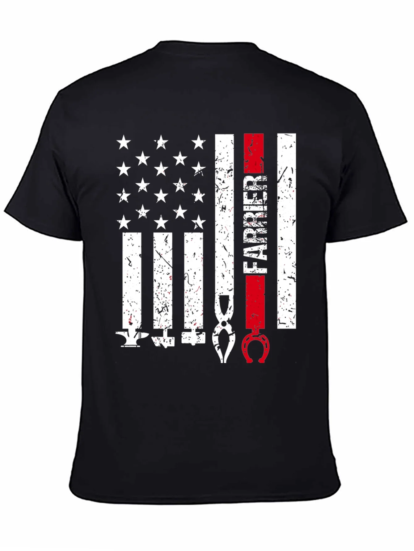 Farrier American Flag T-Shirt