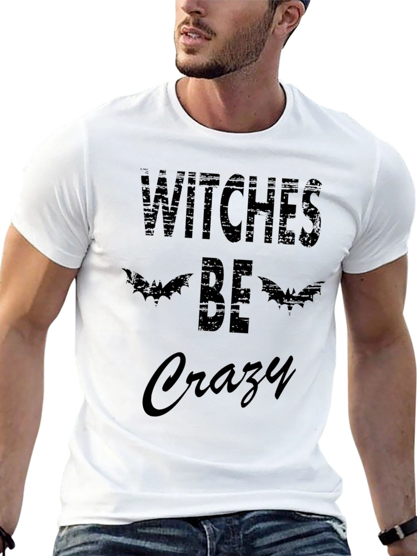 Witches Be Crazy Halloween Graphic Tee
