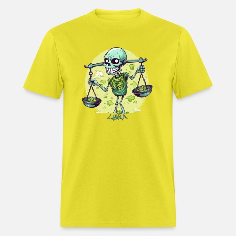 Halloween Zombie Libra Zodiac Sign