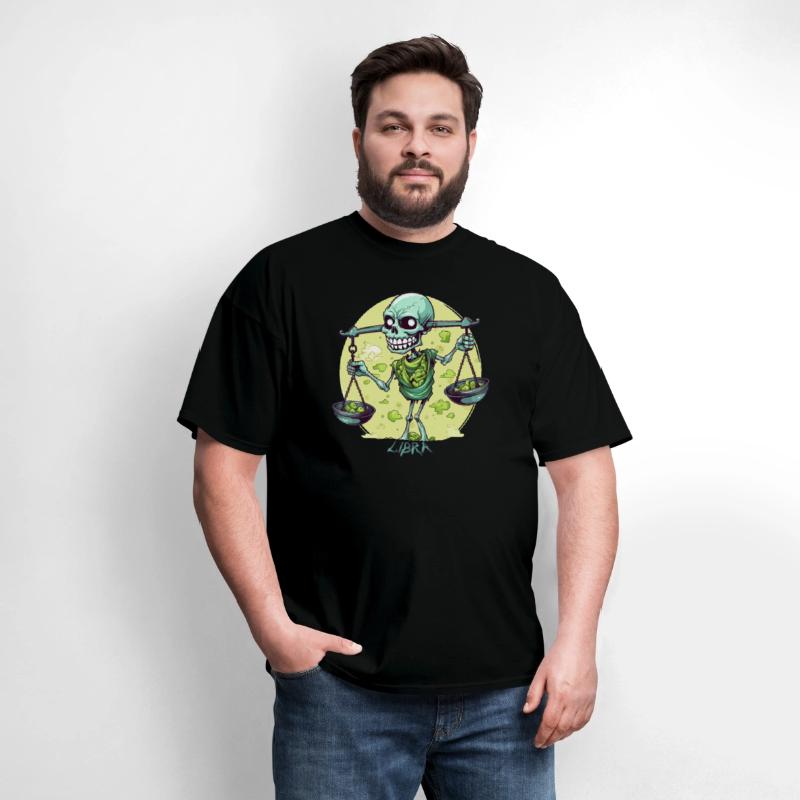 Halloween Zombie Libra Zodiac Sign