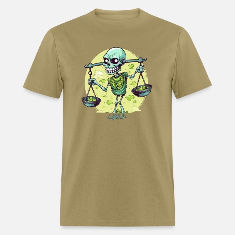 Halloween Zombie Libra Zodiac Sign