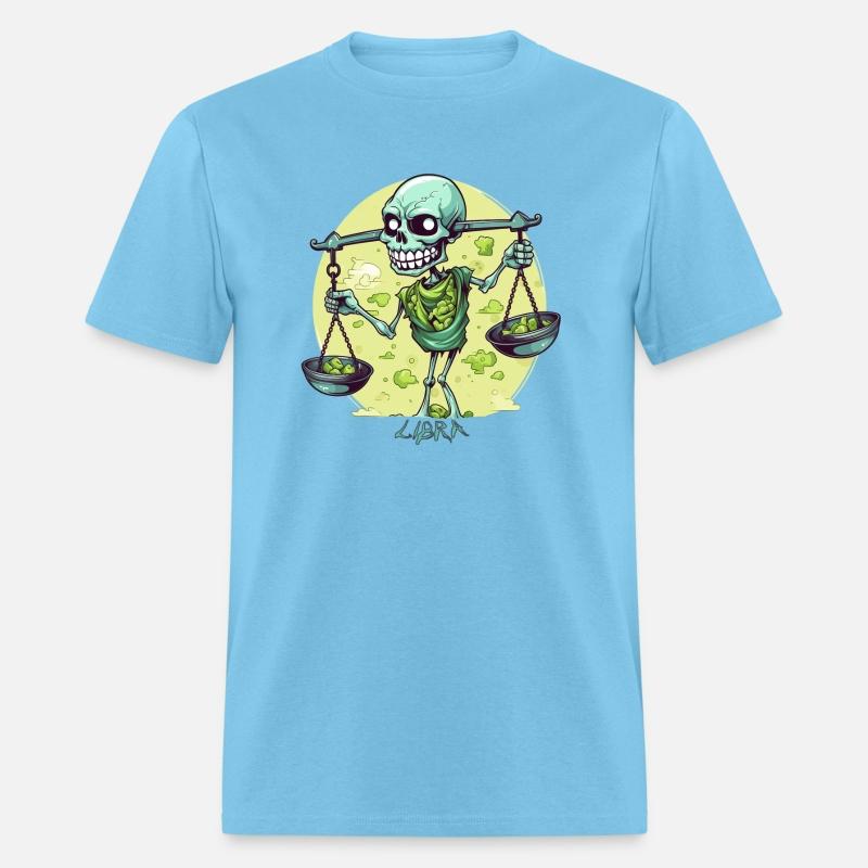 Halloween Zombie Libra Zodiac Sign