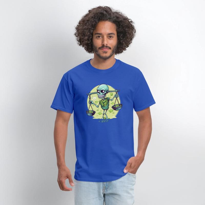 Halloween Zombie Libra Zodiac Sign
