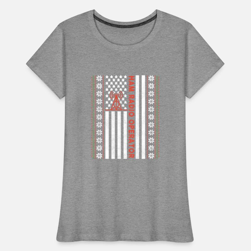 Ham Radio Operator US Flag