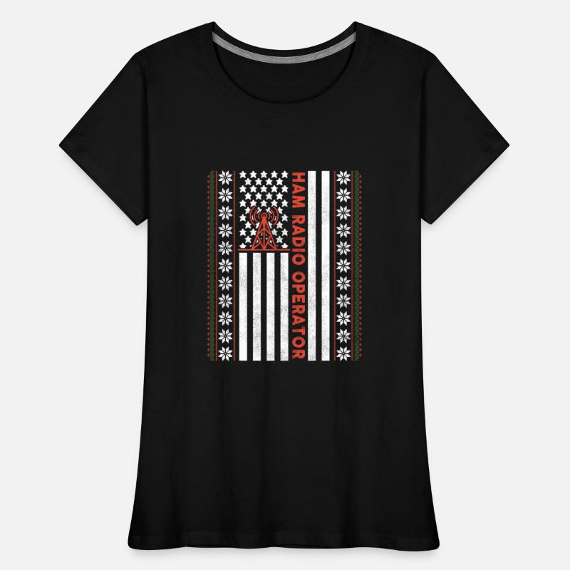 Ham Radio Operator US Flag